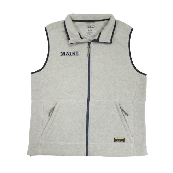 L.L.Bean Block Maine Mountain Classic Fleece Vest